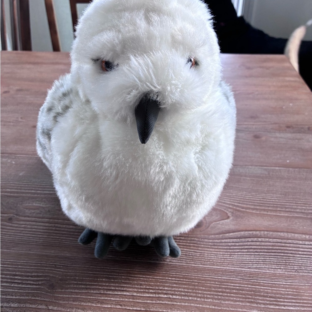 Official Harry Potter World Plush Snowy Owl Toy - White